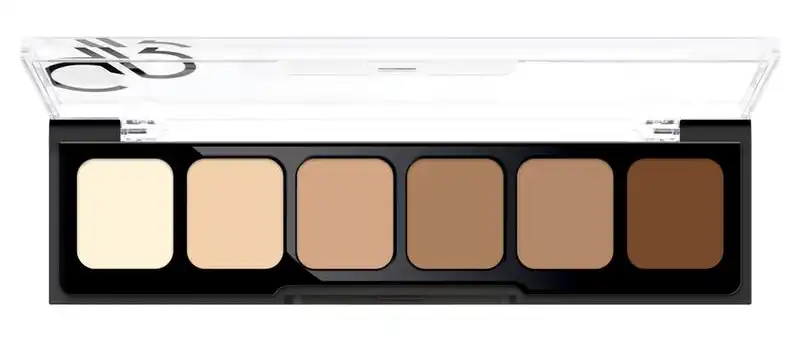 Golden rose correct&conceal palette, 02