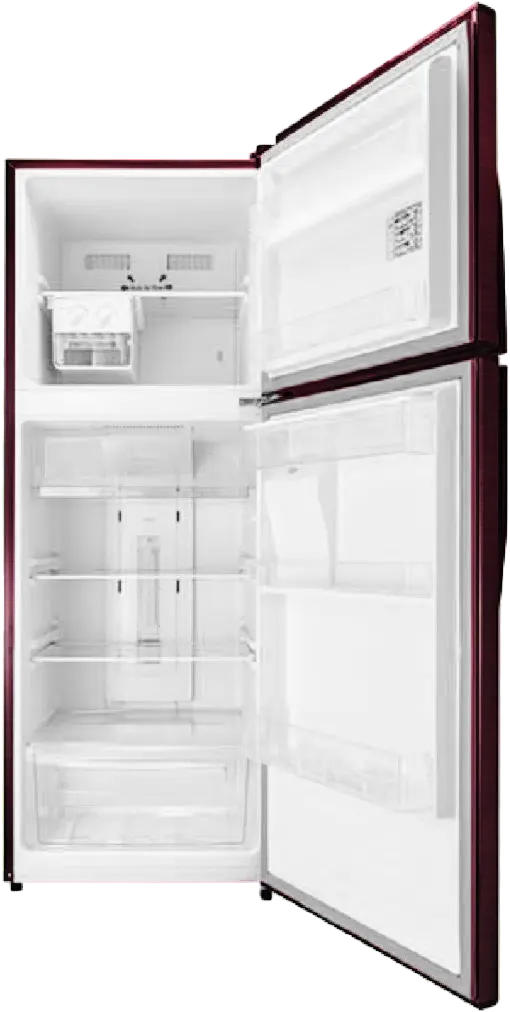 Fresh No Frost Refrigerator, 426 Litres, 2 Doors, Digital Display, Water Faucet, Glass Veneer, FNT-DR540YGDR