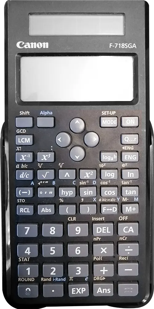 Scientific Calculator From Canon, Black, F-718SGA