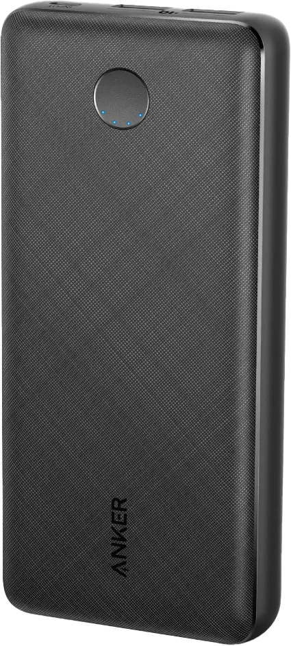 Anker PowerCore Select Portable Power Bank Charger, 20,000 mAh Battery, 18 Watt, 5 Volt, Black, A1363H11