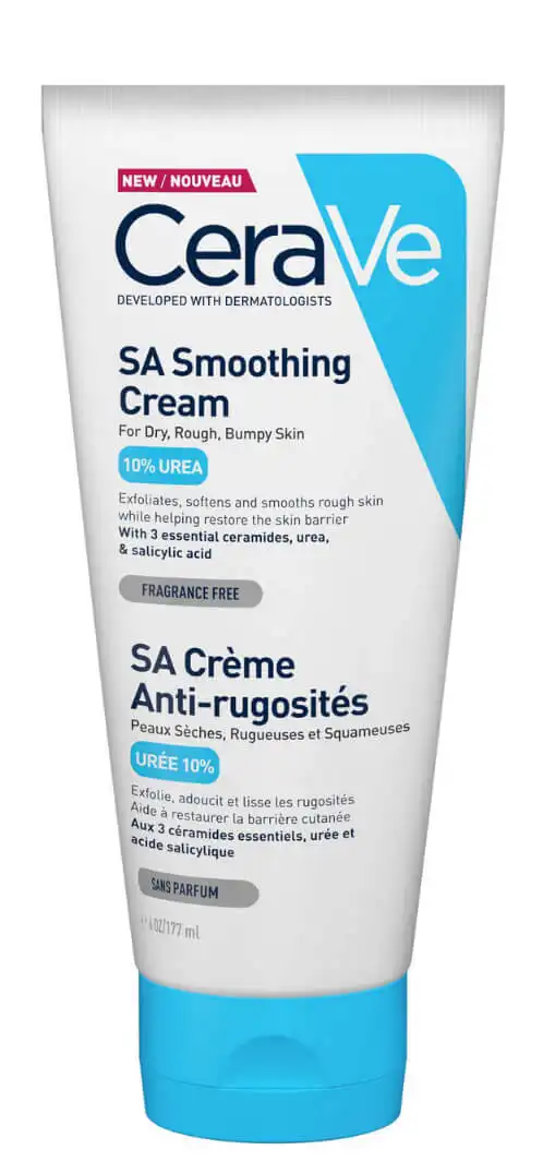 CeraVe SA Smoothing Cream for Dry, Rough, Bumpy Skin, 177 ml