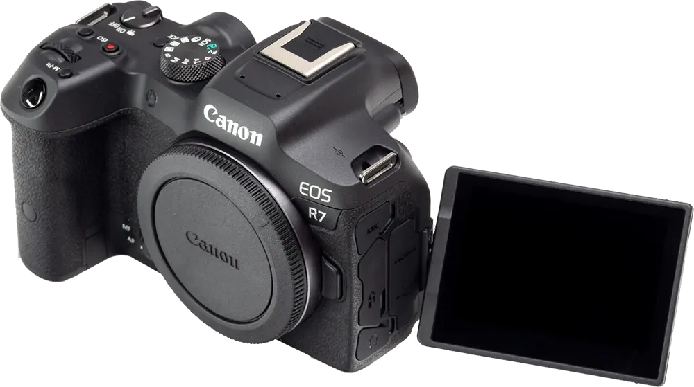 Camera Canon EOS R7 , Body Only, 32.5 MP, LCD Screen, Black