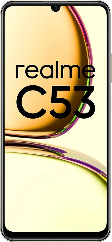 Realme C53 Dual SIM Mobile Phone , 128GB Memory, 6GB RAM, 4G LTE, Champion Gold