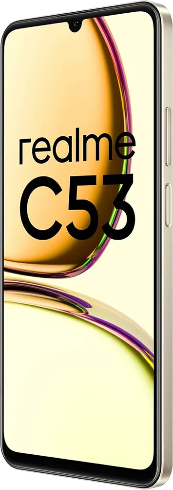 Realme C53 Dual SIM Mobile Phone , 128GB Memory, 6GB RAM, 4G LTE, Champion Gold