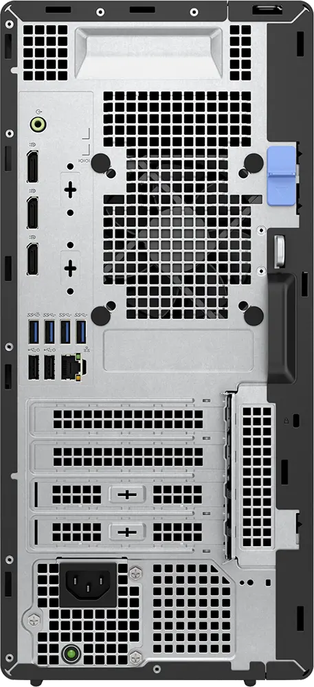 Desktop PC Dell Optiplex 7000 Micro Tower Intel Core I7-12700, 8GB RAM, 512GB SSD Hard Disk, Intel® Iris® Xe Integrated, Black