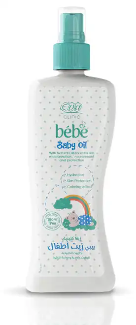 زيت اطفال من ايفا كلينيك بيبى 200 مل