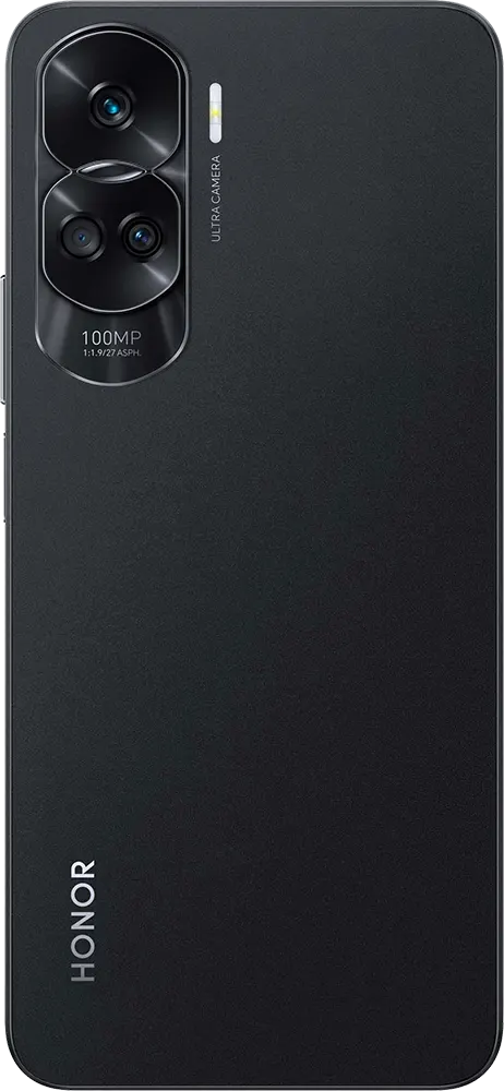 Honor 90 Lite Dual SIM Mobile, 256GB Internal Memory, 8GB RAM, 5G Network, Midnight Black