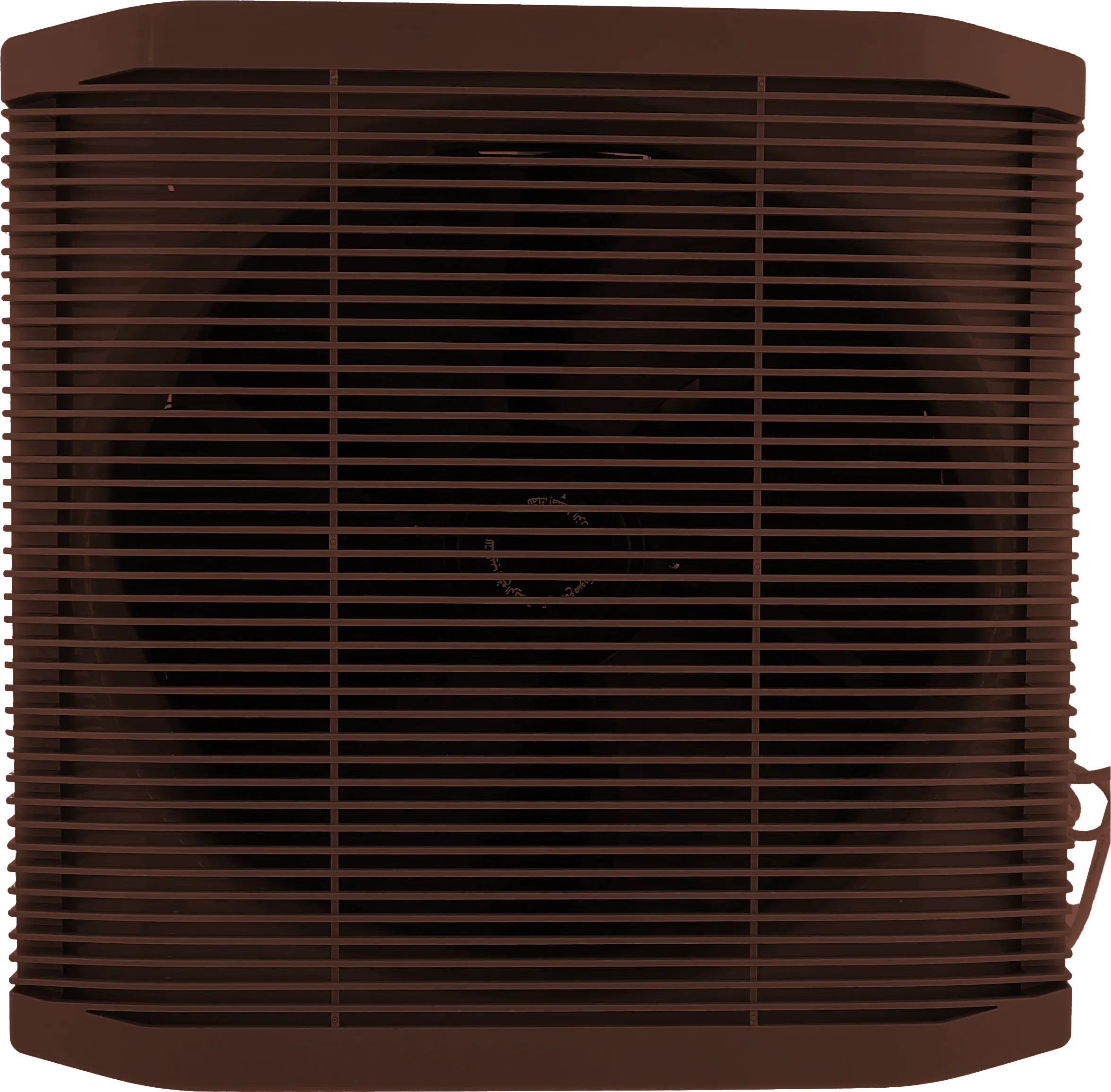 Bilton kitchen wall hood, Frame 30*30cm, inner fan diameter 25cm, two directions, grille front, brown, FV-25 RLG5-E2
