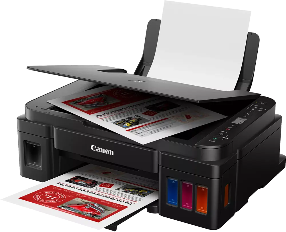 Inkjet Printer Canon PIXMA, Colorful Printing, WIFI, G3410, Black