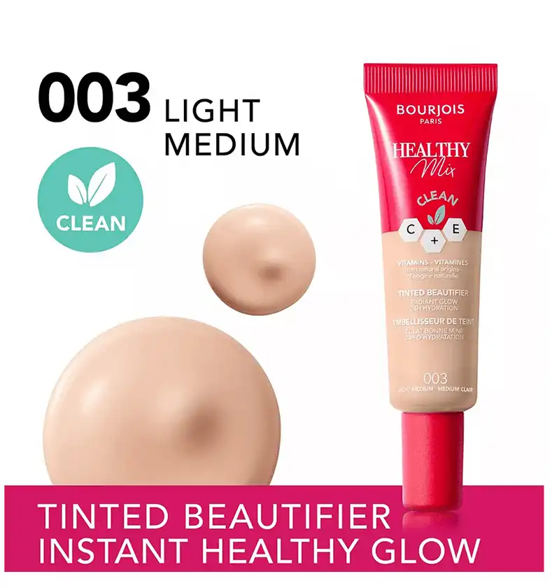 Bourjois Healthy Mix Clean Tinted Beautifier, 003 Light Medium