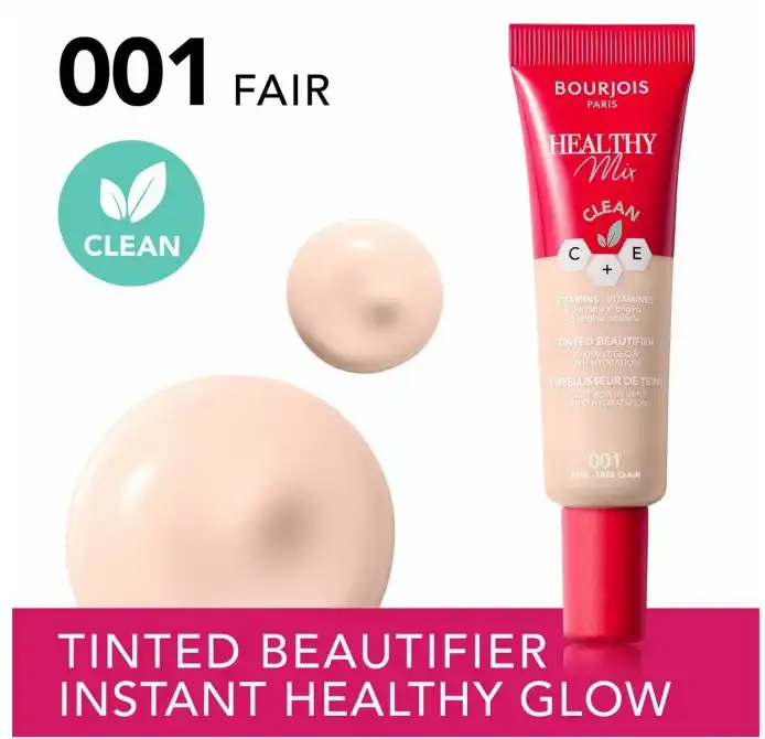 كريم أساس هيلثي ميكس تنتيد بيوتيفير من بورجوا 001 فير