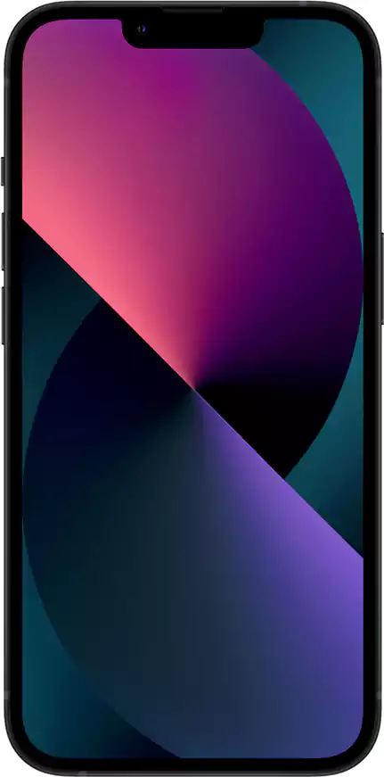 iPhone 13 Single SIM Mobile, 128 GB Internal Memory, 4GB RAM, 5G Network, Black