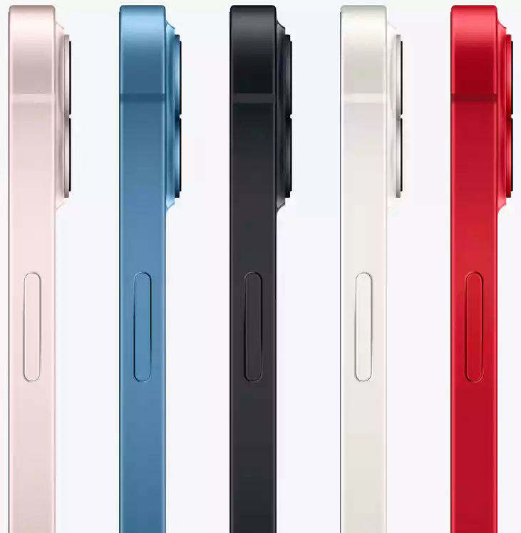 iPhone 13 Single SIM Mobile, 128 GB Internal Memory, 4GB RAM, 5G Network, Black