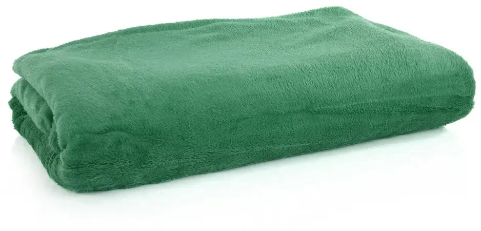 دفاية مايكروفايبر من مينترا فائقة النعومة،مقاس 220 × 240 سم ،أخضر