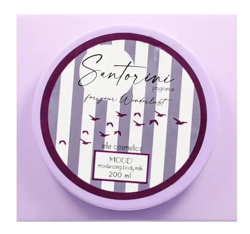 Body Milk Mood Santorini, Body Moisturizer 200ml.