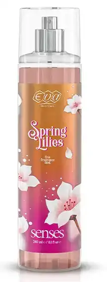Eva Spring Lilies Body Mist for Women, 240 ml