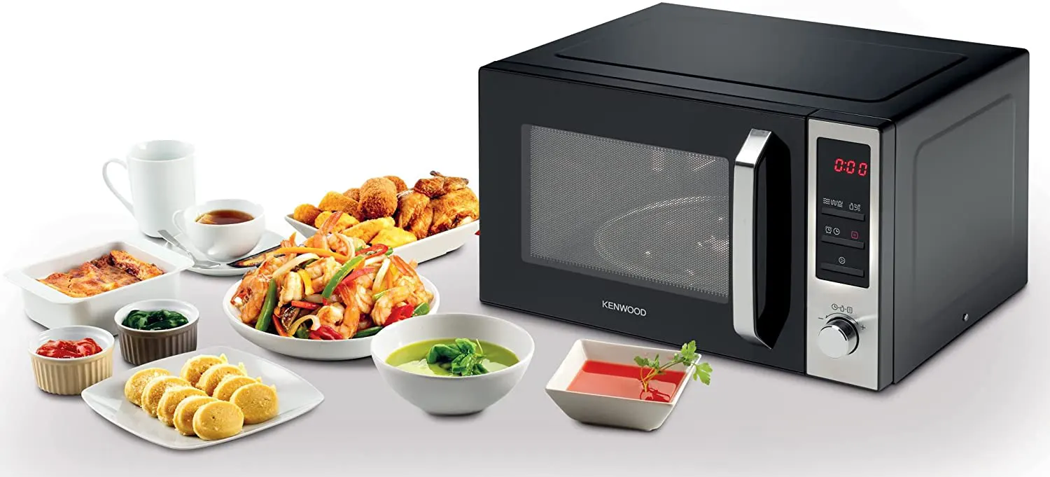 Kenwood 25 Liter Digital Microwave with Grill, 800 Watt, Black MWM25.000BK, (Raya Warranty)
