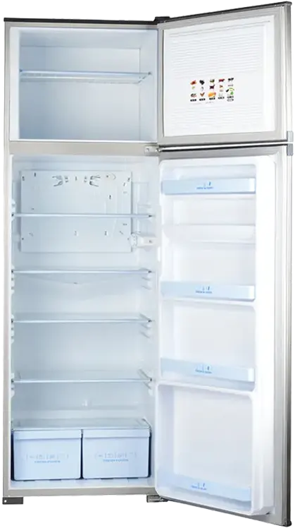 Hamburg Defrost Refrigerator, 300 Liters, 2 Doors, Silver, FB30S