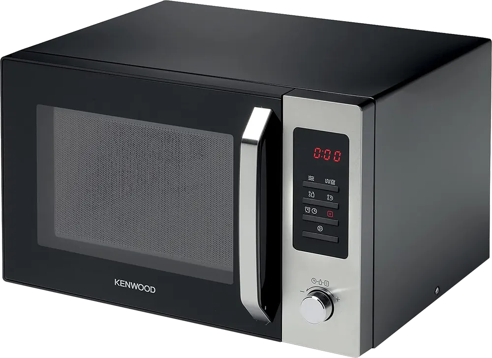 ميكروويف كينوود، 30 لتر، ديجيتال، بشواية، 1400وات، أسود، MWM30-BK
