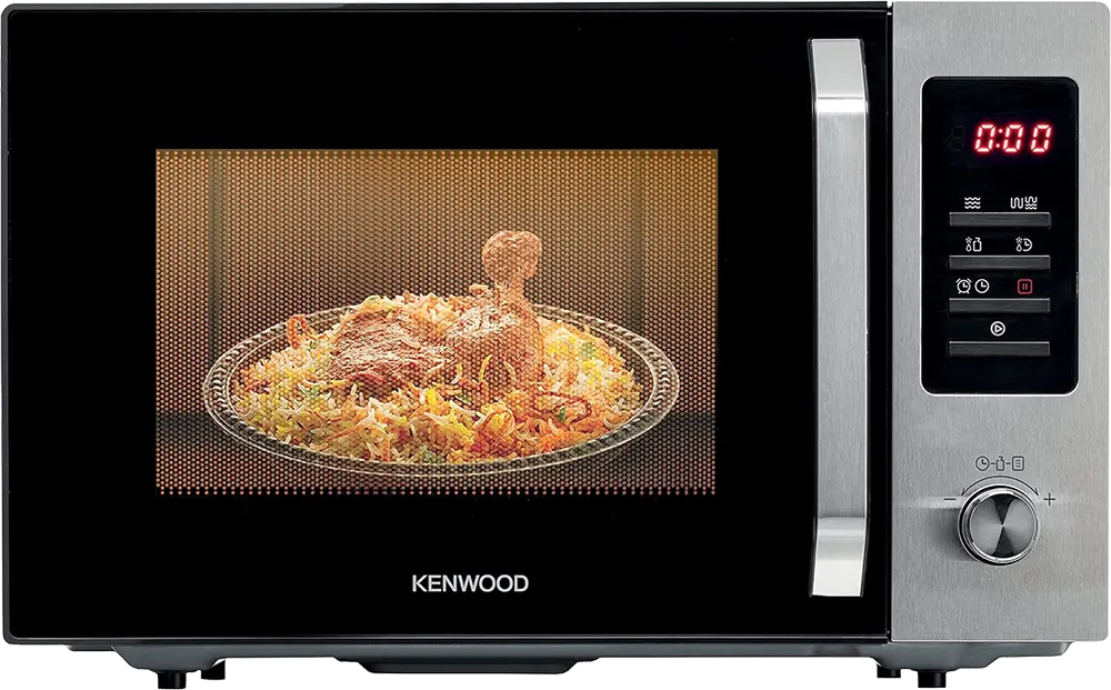 Kenwood 30 Liter Digital Microwave With Grill, 1400 Watt, Black, MWM30-BK
