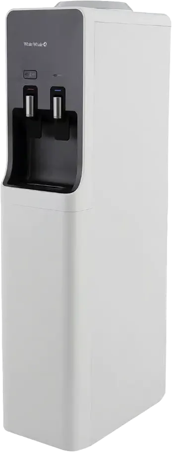 White Whale Water Dispenser, 2 Taps (Hot & Cold), Top Loading, Black, WDS-8900MG