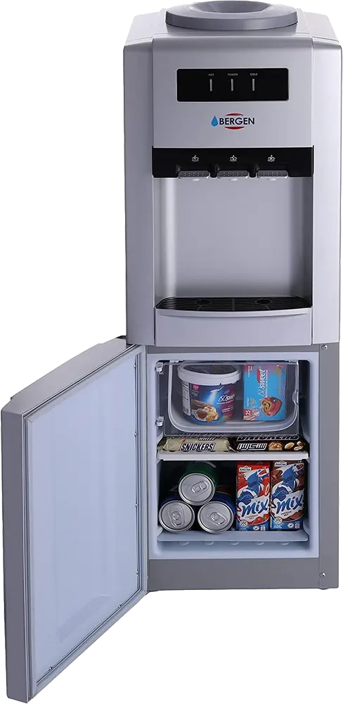مبرد مياه بيرجن 3 حنفية، (عادي، بارد، ساخن)، فضي، BYB 110-3