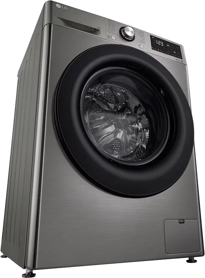 FrontVivace Fully Automatic Washing Machine, Front Load, 8 Kg, 1400 Rpm, Steam Wash, Silver, F4R3TYG6P