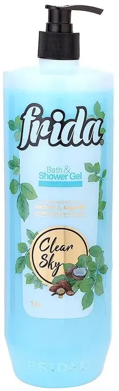 شاور جل فريدا كلير سكاي بزيت جوز الهند والارجان ، 1.2 لتر .