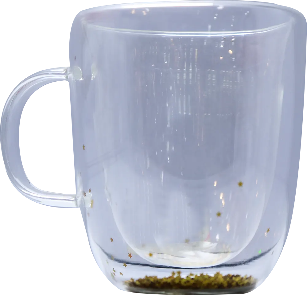 مج زجاج بيد دبل جلاس ،شفاف