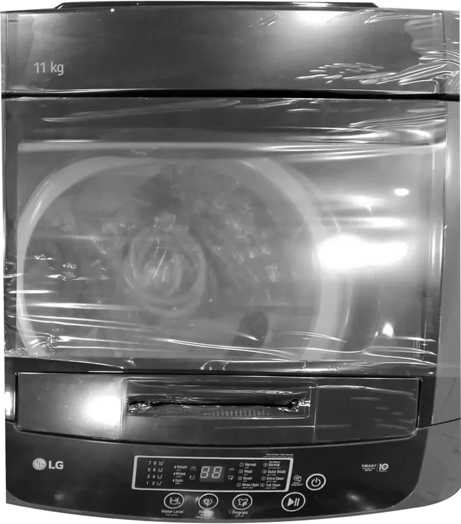 LG Top Loading Automatic Washing Machine, 11 Kg, Digital Display, Smart Inverter, Silver, T1164NEHGB