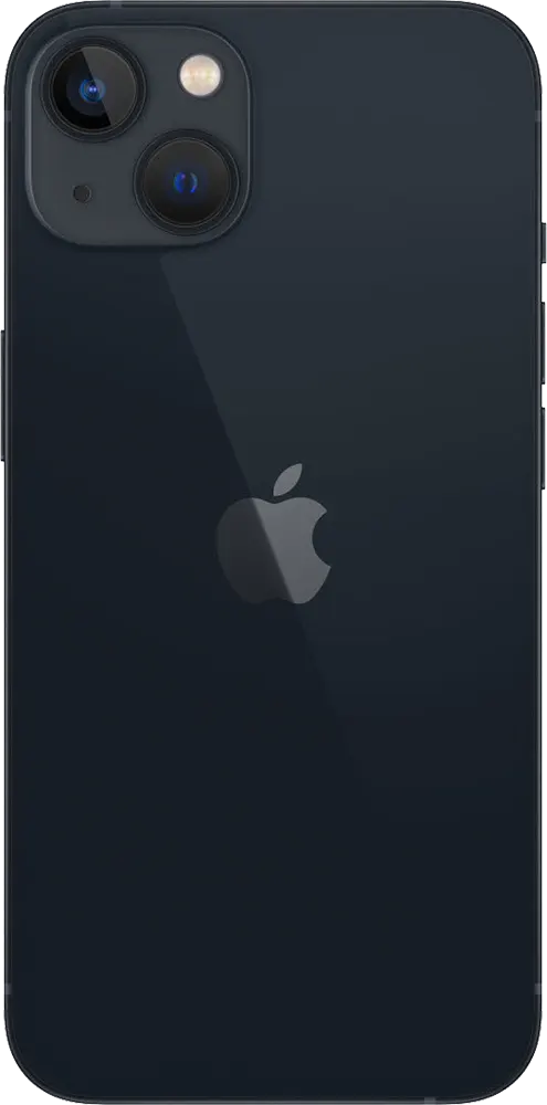 iPhone 13 Single SIM Mobile, 128GB Internal Memory, 4GB RAM, 5G Network, Midnight