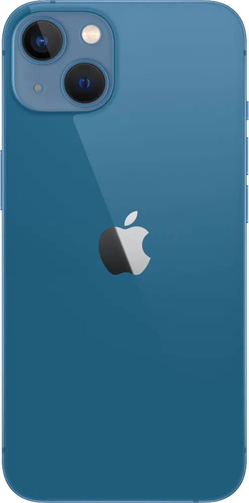 iPhone 13 Single SIM Mobile, 128GB Internal Memory, 4GB RAM, 5G Network, Blue