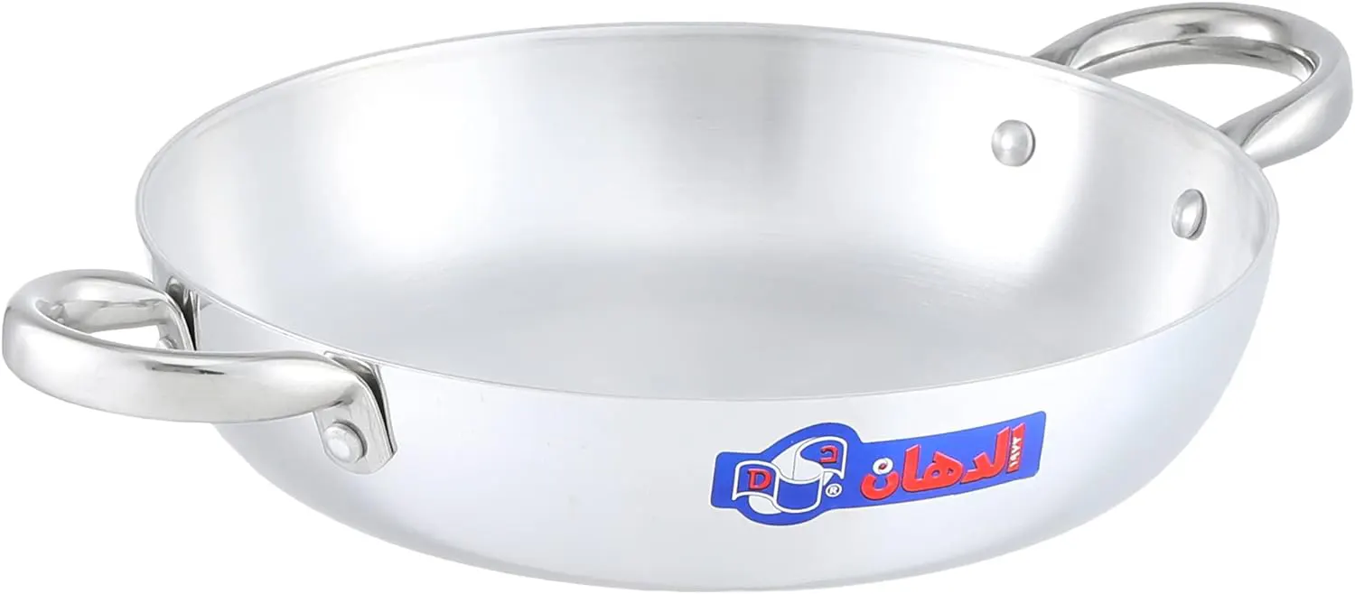 Eldahan Aluminum Egg Frying Pan with Stainless Steel Handle ,22cm, Silver