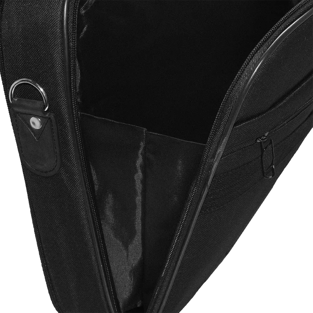 E-Train Laptop Shoulder Bag, 15.6 inch, Waterproof, Black, BG781