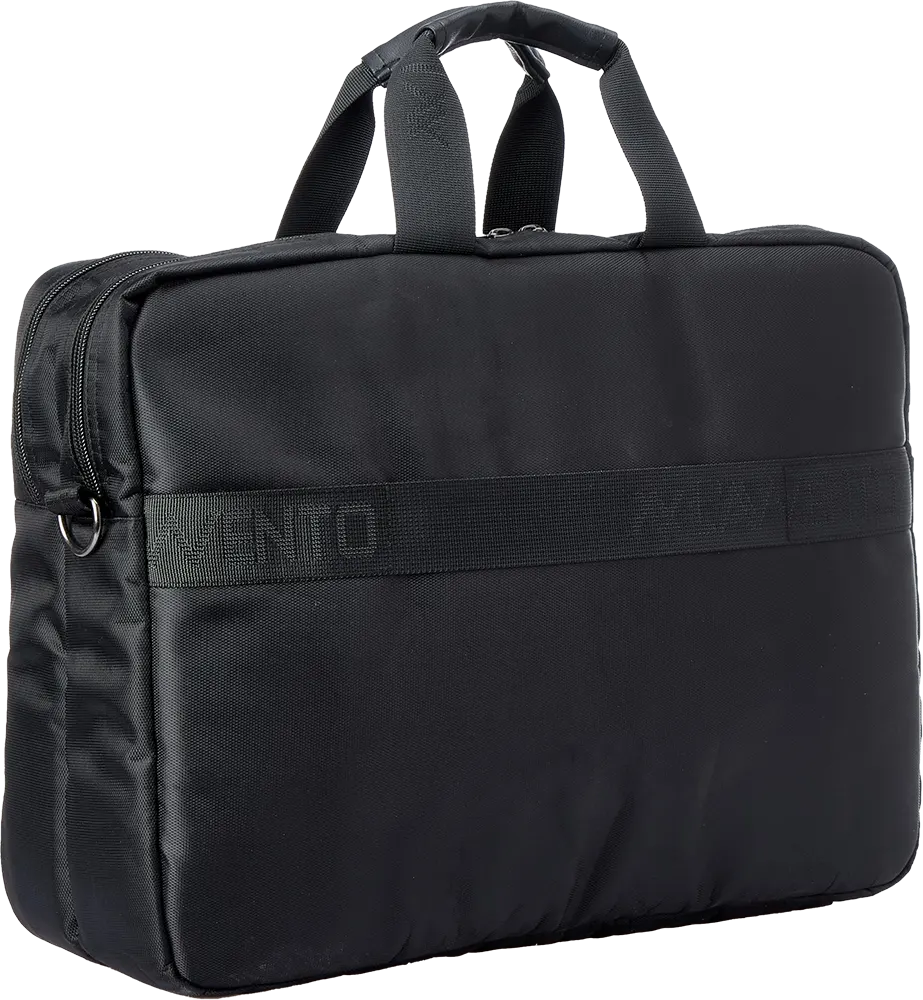 L'avvento Laptop Shoulder Bag ,15.6 In ,Nylon, Black, BG793