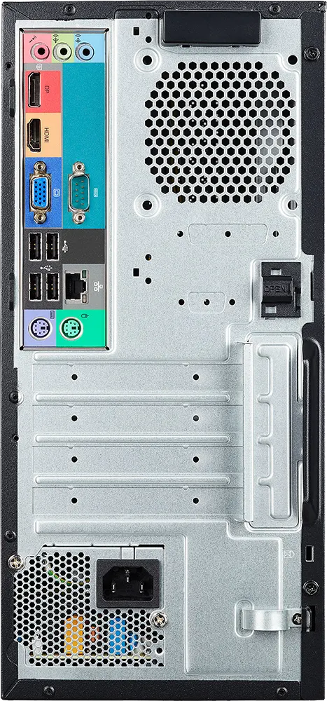 كمبيوتر مكتبي ايسر فيريتون S2680G إنتل كور I7-11700، رامات 8 جيجابايت، هارد ديسك 512 جيجابايت SSD، كارت شاشة Intel UHD Graphics 750 مدمج، أسود