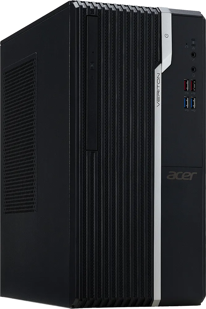 كمبيوتر مكتبي ايسر فيريتون S2680G إنتل كور I5-11400، رامات 8 جيجابايت، هارد ديسك 1 تيرابايت HDD، كارت شاشة Intel UHD Graphics 730 مدمج، أسود
