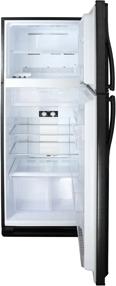 Tornado No Frost Refrigerator, 386 Litres, 2 Doors, Black, RF-48T-BK