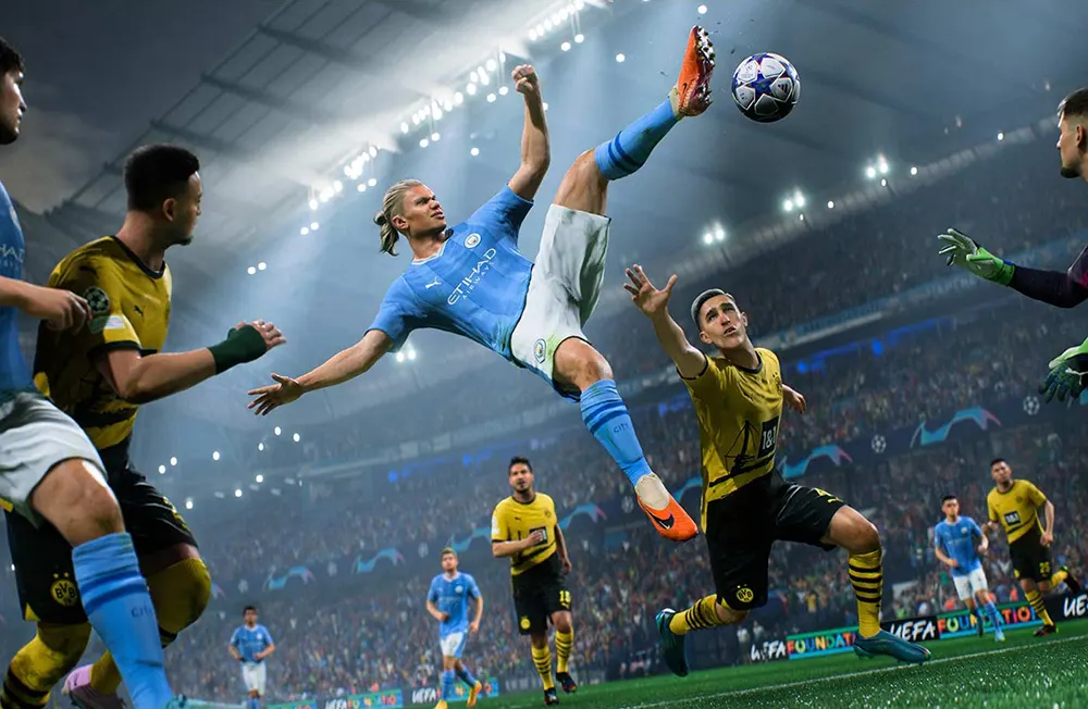 إسطوانة ألعاب EA Sports FC24 لجهاز PS5، باللغة الإنجليزية