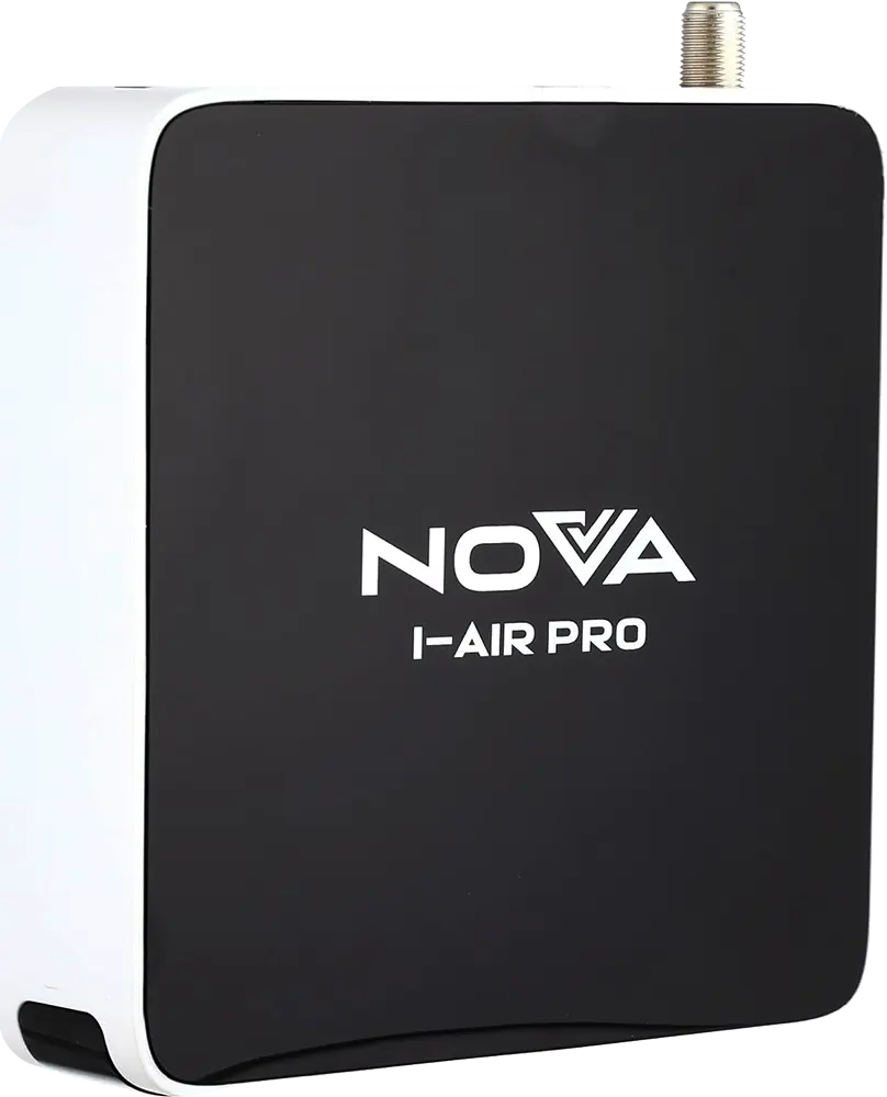 Receiver Nova I-Air Pro, 8000 Channels, IPTV, Built-in Wifi, 2 Remote, Black*White