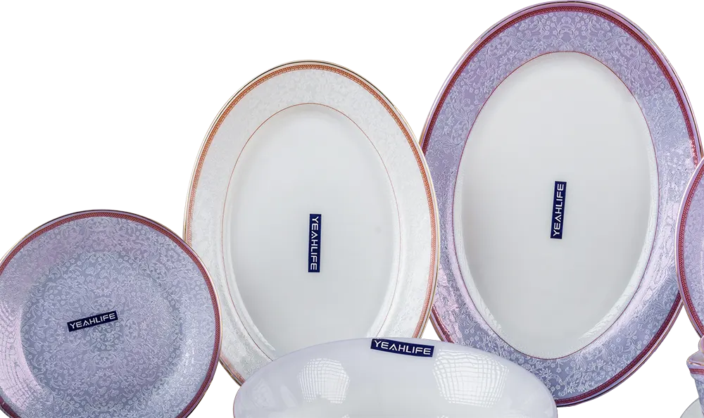 Thai Arcopal Oval Dinner Set, 58 Pieces, Y23036B