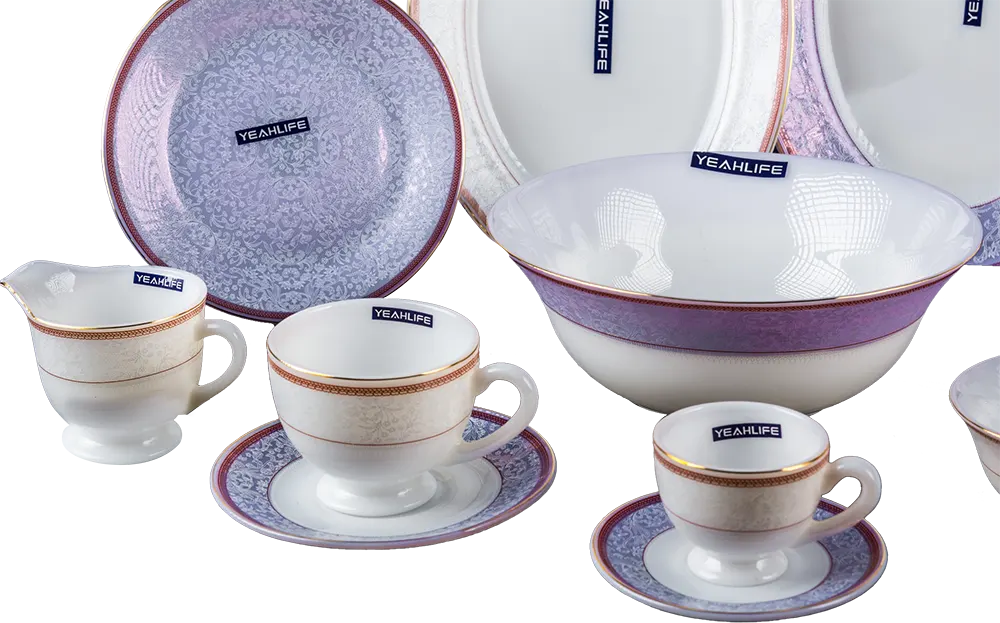 Thai Arcopal Oval Dinner Set, 58 Pieces, Y23036B