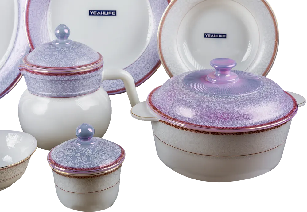 Thai Arcopal Oval Dinner Set, 58 Pieces, Y23036B