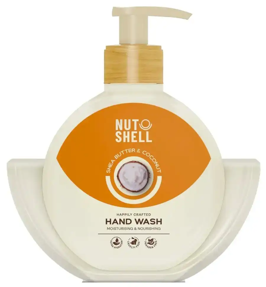 NUTSHELL Hand Wash with Shea Butter and Coconut, 375 ml.