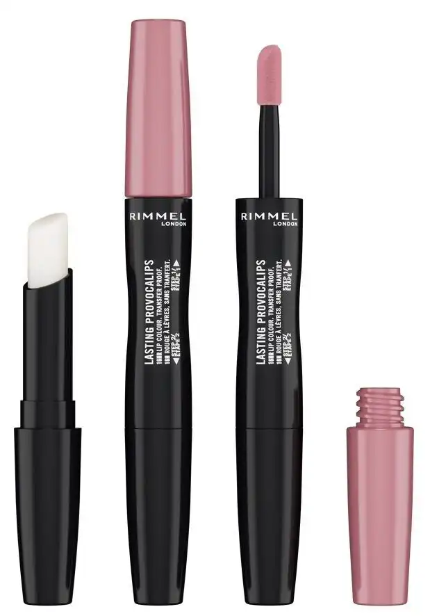 RIMMEL PROVOCALIPS LASTING LIQUID LIPSTICK, 220 Come Up Roses