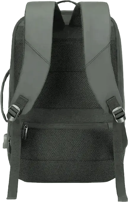 Rahala Laptop Backpack, 15.6 Inches, Water Resistant, Grey, RI-5306