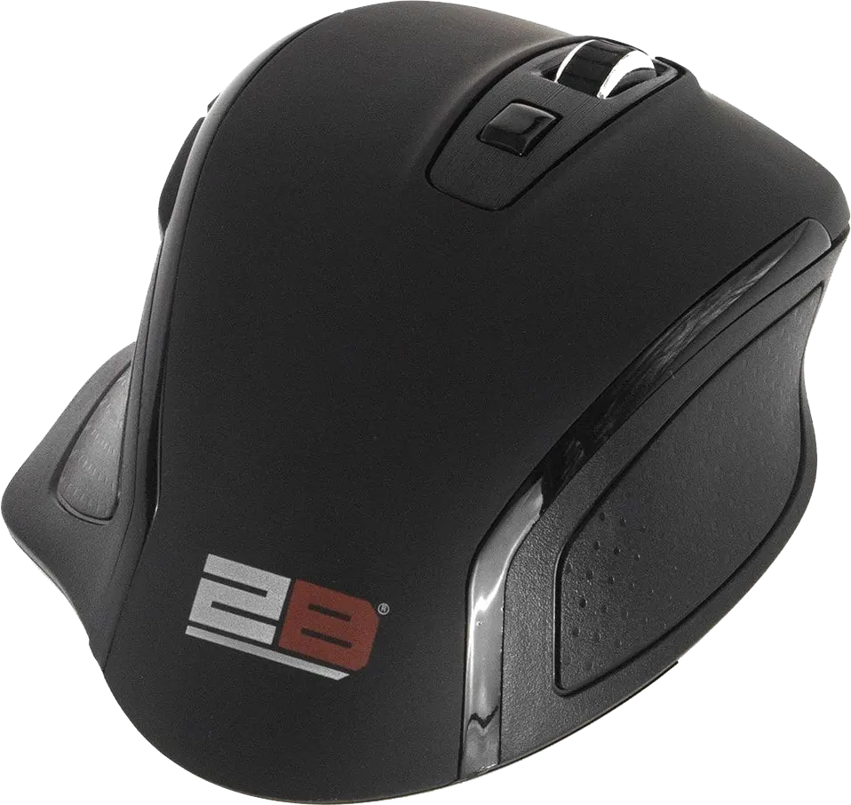 Wireless Mouse 2B , 1000dpi, Bluetooth 2.4GHz, Black, MO306