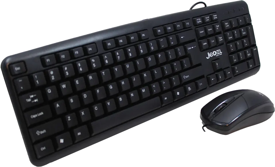 Wired mouse and keyboard Combo set Jedel, USB Interface, Black, G10