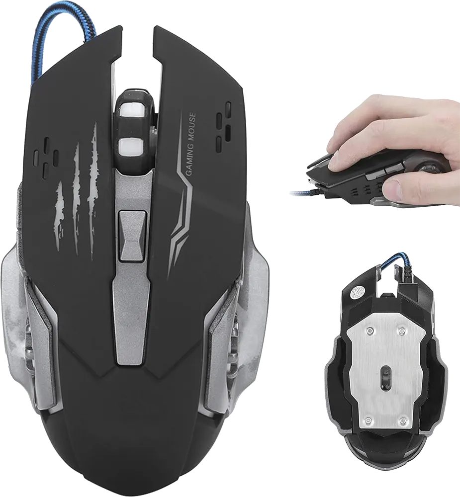 Wired Gaming mouse Gamma, USB Interface, 3200DPi, Black, M-22