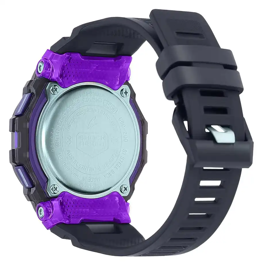 Casio G-Shock Men's Watch, Digital, Resin strap, Grey GBD-200SM-1A6DR
